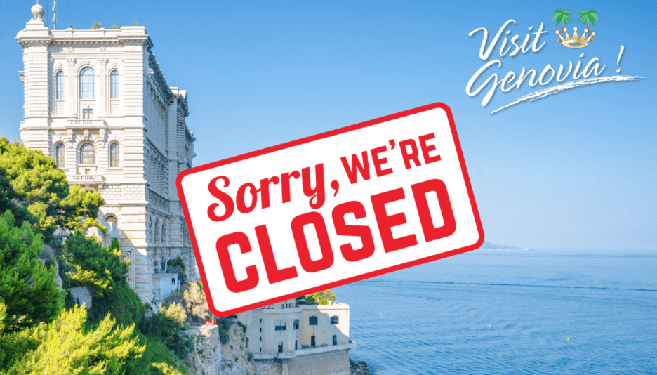 Corona Princess Diaries - Genovia closed