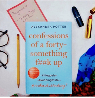 Book Cover confessions of a forty-something f##k Up by Alexandra Potter